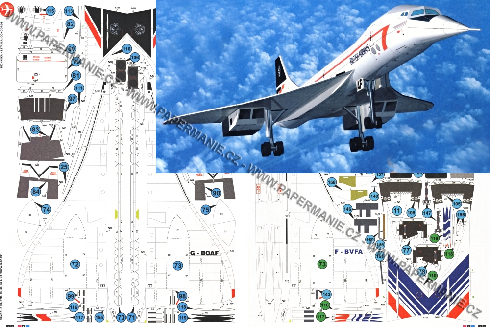 Concorde - nadzvukové dopravní letadlo
