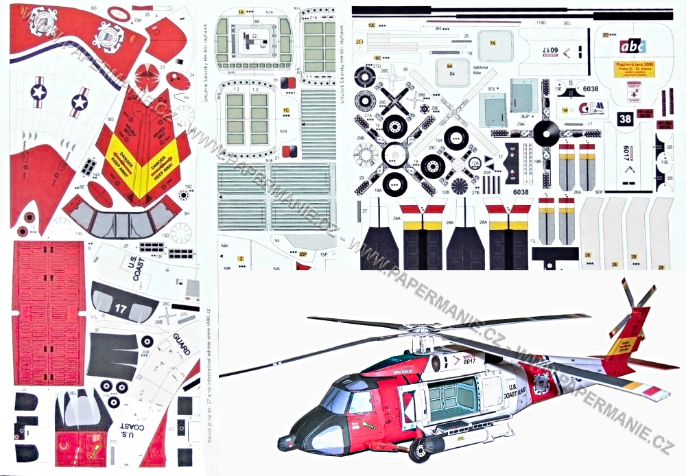 Vrtulník Sikorsky HH-60J Jayhawk