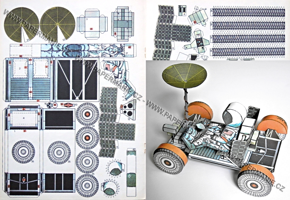 Lunární elektromobil Rover