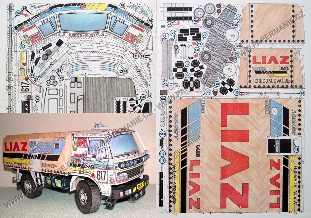 Liaz 111.154 Dakar 1988