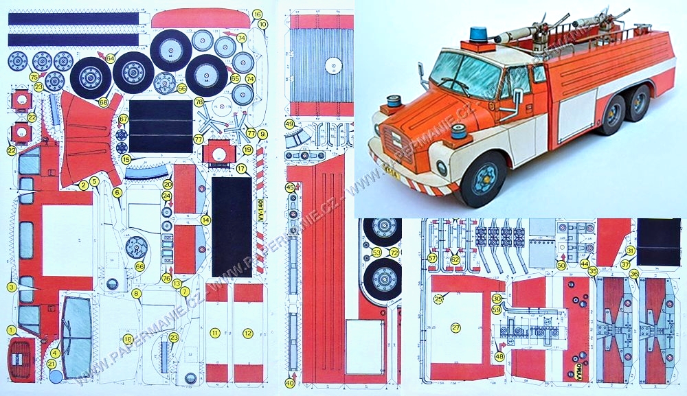 Tatra 148 CAS 32 - hasiči II.