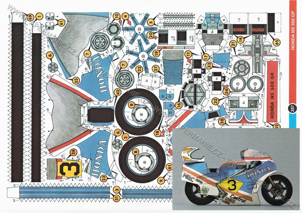 Honda NS 500 GP III.