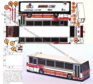 Bus Karosa LC 736 - zájezdový