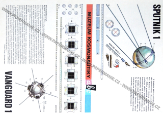 Družice Sputnik 1 + Vanguard 1