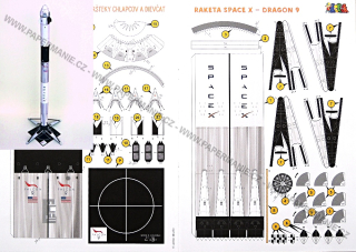  Raketa Space X - Dragon 9