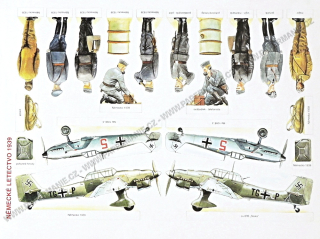 WW2. - Německá armáda r.1939 - letectvo