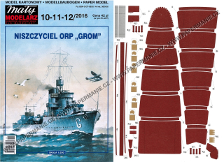 Polský torpédoborec ORP Grom