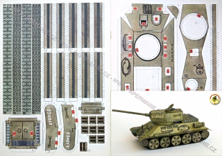 Tank T-34 Lidice